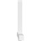 Ekena Millwork Eugene Architectural Grade PVC Gable Bracket, 72"W x 36"H x 4"D x 4"F, 12/12 Pitch GBP072X36X0404EUG00 - alternate 3